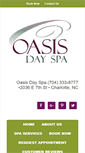 Mobile Screenshot of oasis-dayspa.com